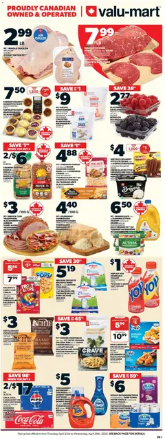 Preview of leaflet Valu Mart weekly flyer from shop Valu Mart is valid from Apr 23, 2026