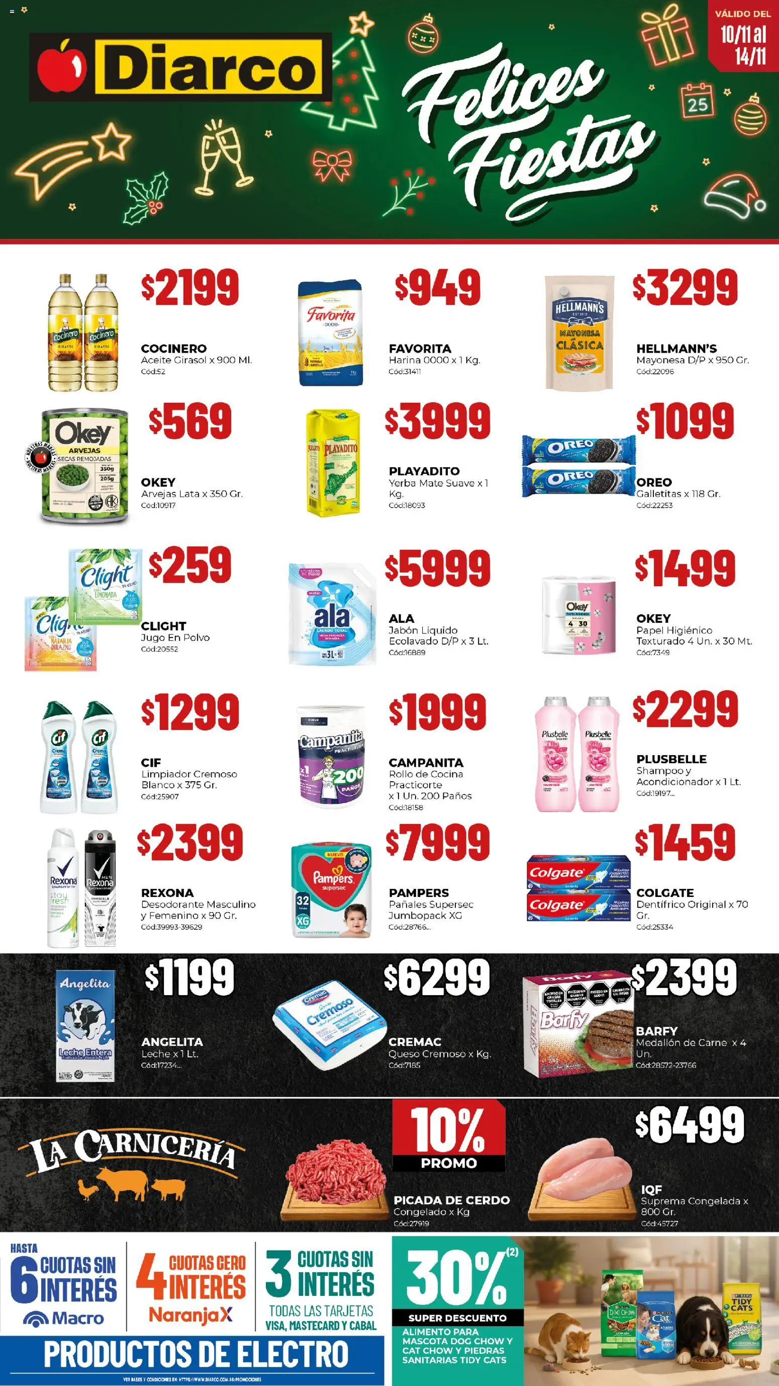 Vista previa del folleto de la tienda Diarco válido desde el 10/11/2025 