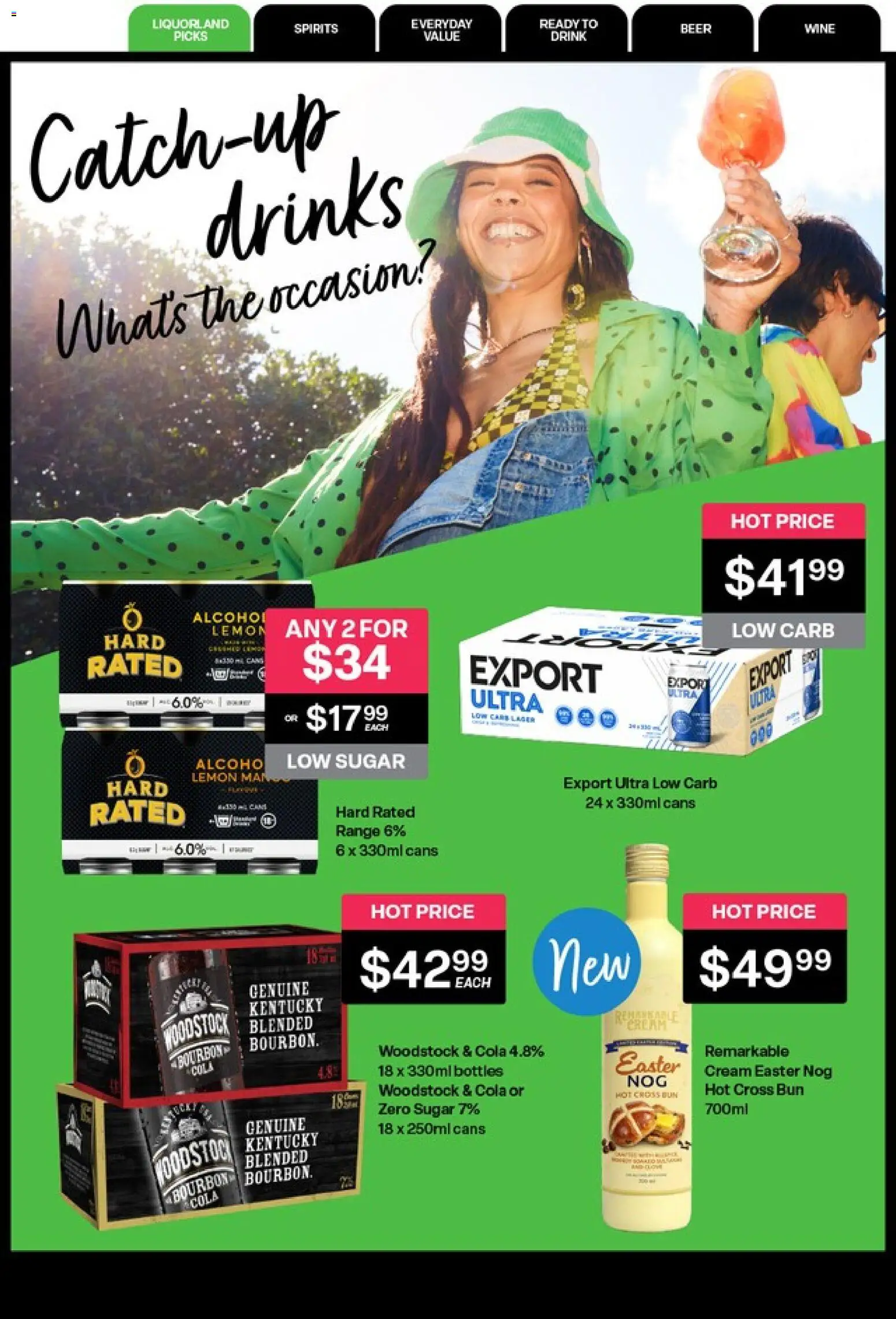 Preview of catalogue Liquorland catalogue from shop Liquorland valid 9 Mar 2026