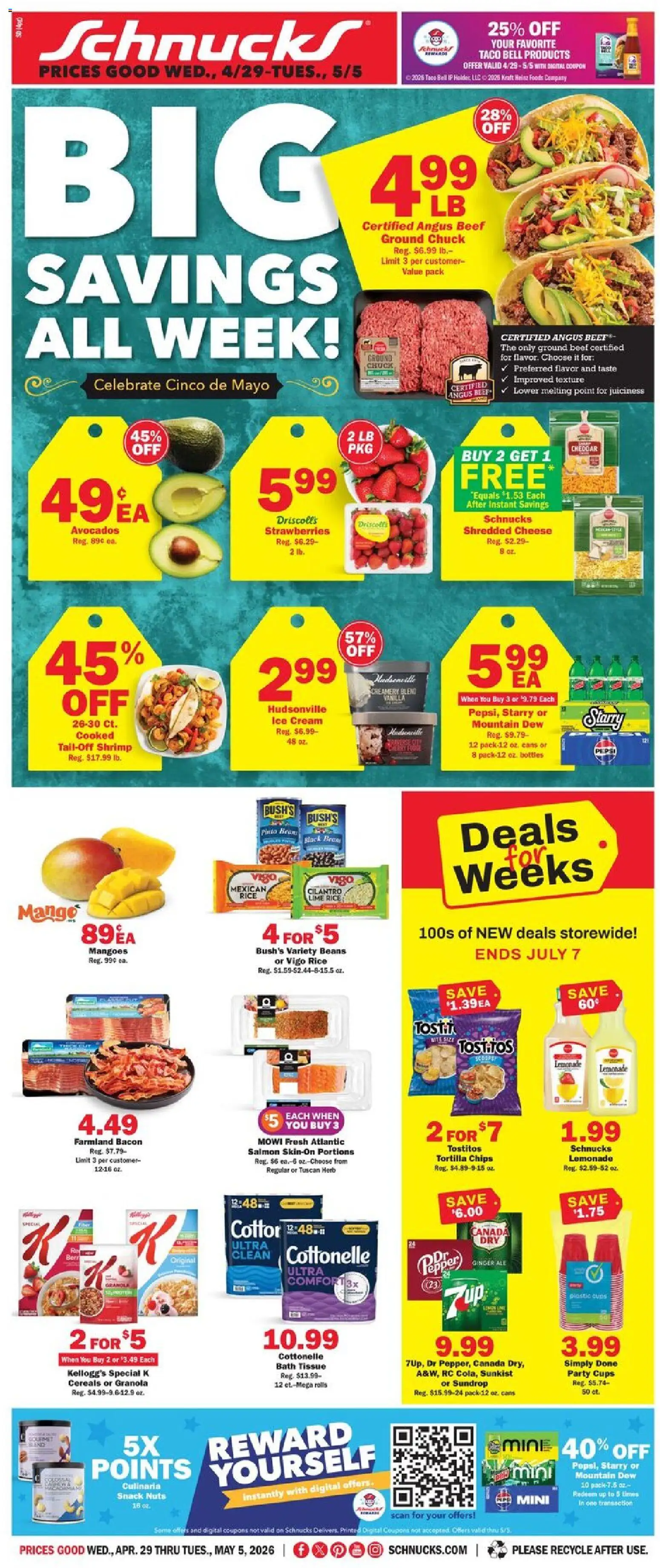 Ad Preview of Schnucks Schnucks Weekly Print Ad - IL from 04/29/2026