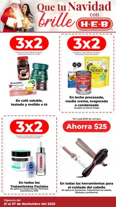 Vista previa las ofertas de la tienda H-E-B - Folleto desde el 21/11/2025 | Página: 4