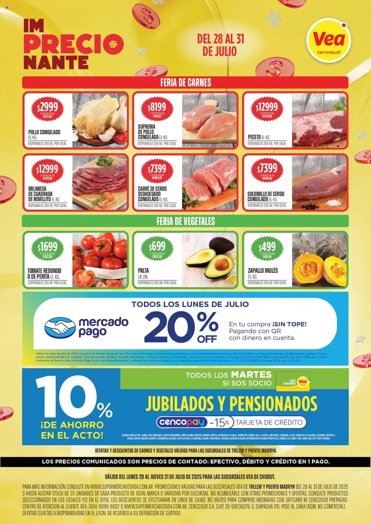 Vea Ofertas - Chubut del 28/07/2025 >> Catálogo