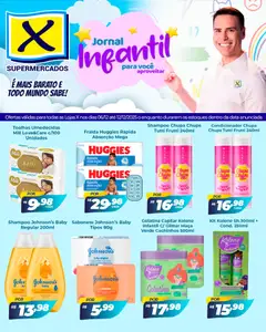 Pré-Visualização do folheto "Ofertas Infantil " da loja X Supermercados válido a partir de 06/12/2025