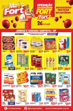 Pré-Visualização do folheto "Ofertas Fim de Semana" da loja Fort Atacadista válido a partir de 18/10/2025