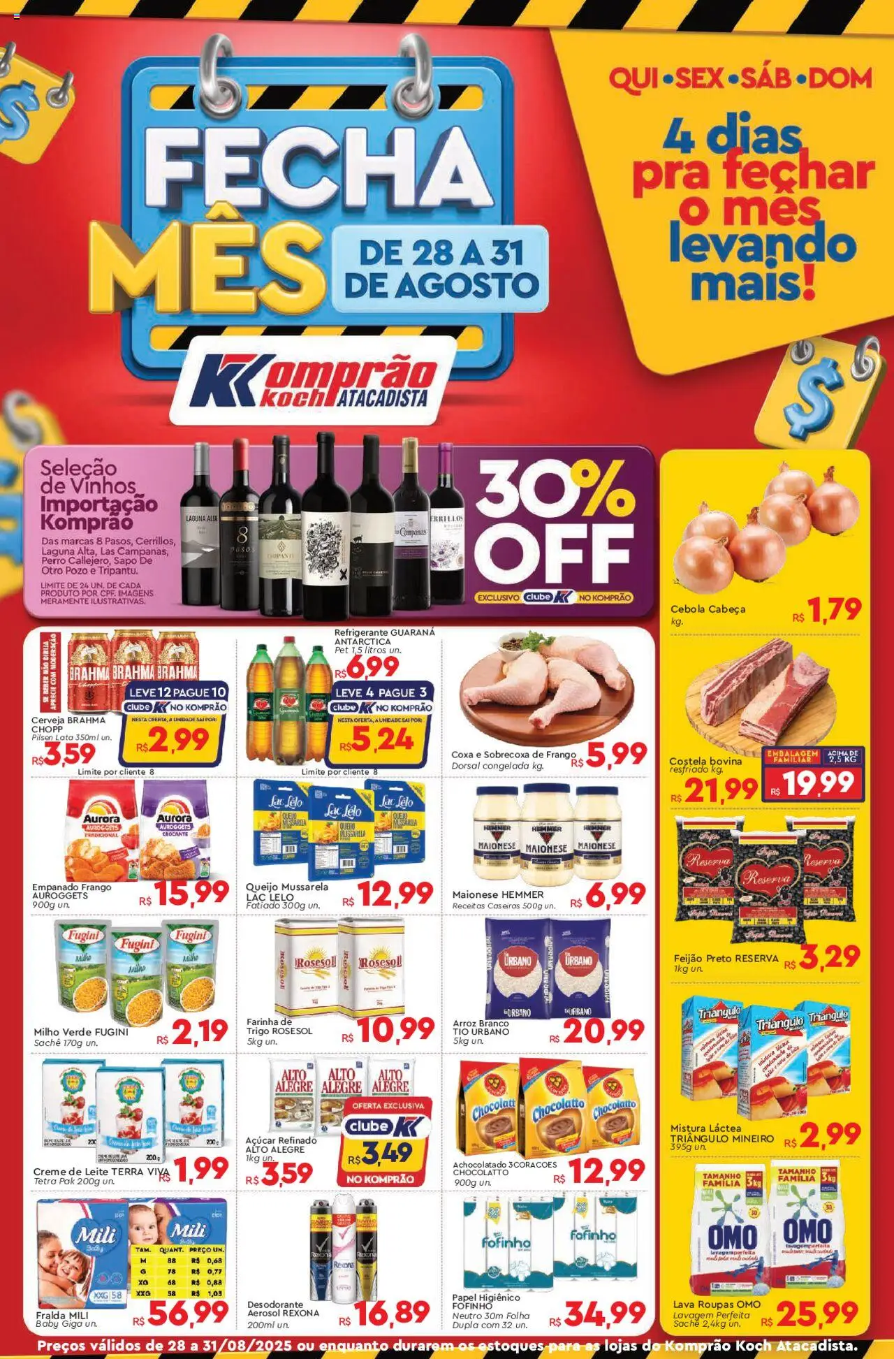 Komprao Atacadista folheto "Ofertas da semana" válido a partir de 28/08/2025 - número de página 1