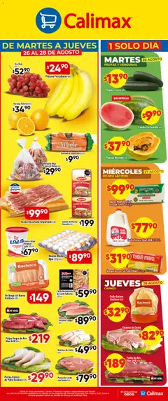 Vista previa las ofertas de la tienda Calimax - Folleto desde el 26/08/2025 