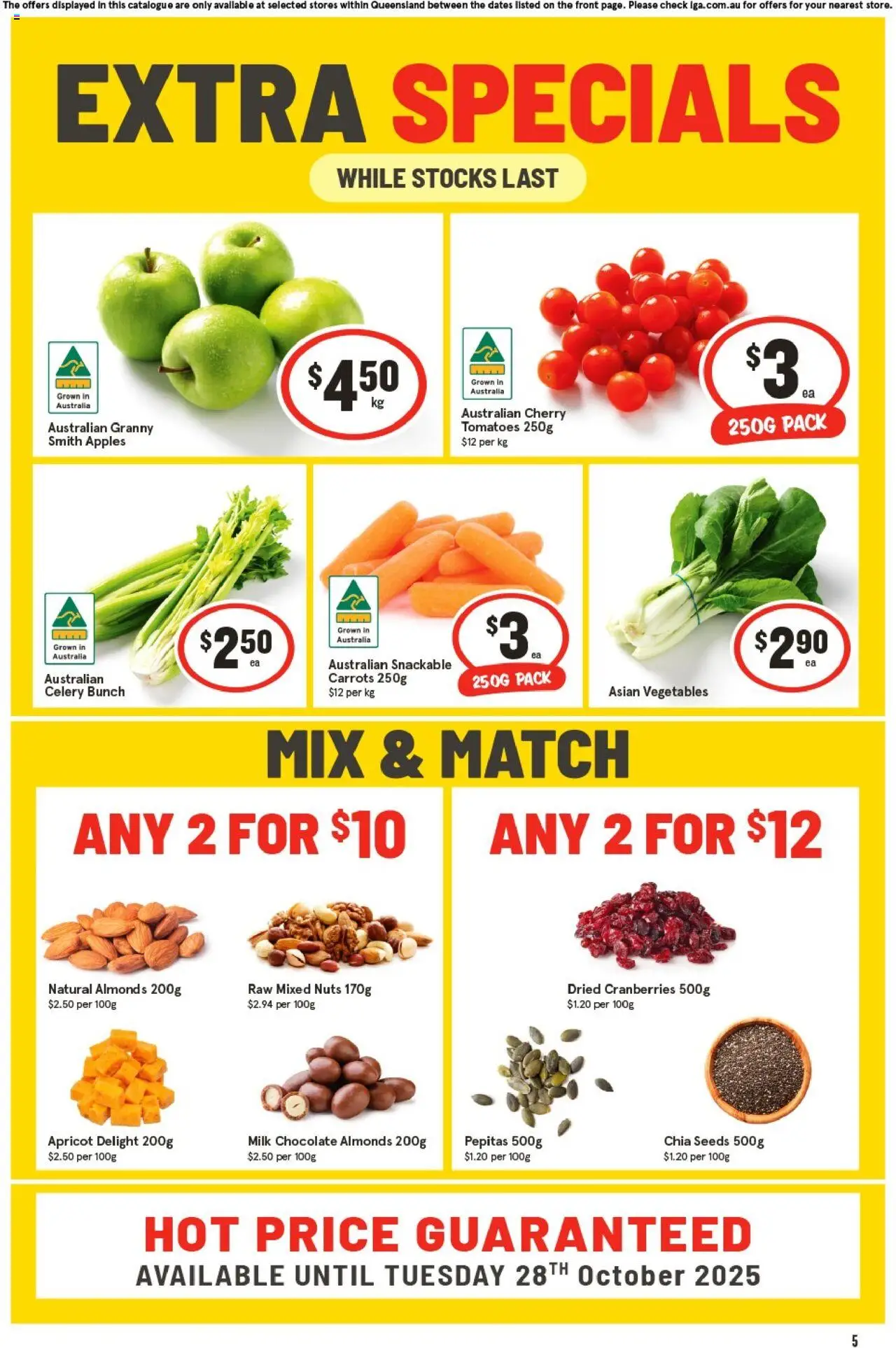 IGA catalogue valid from 01/10/2025 - page 1