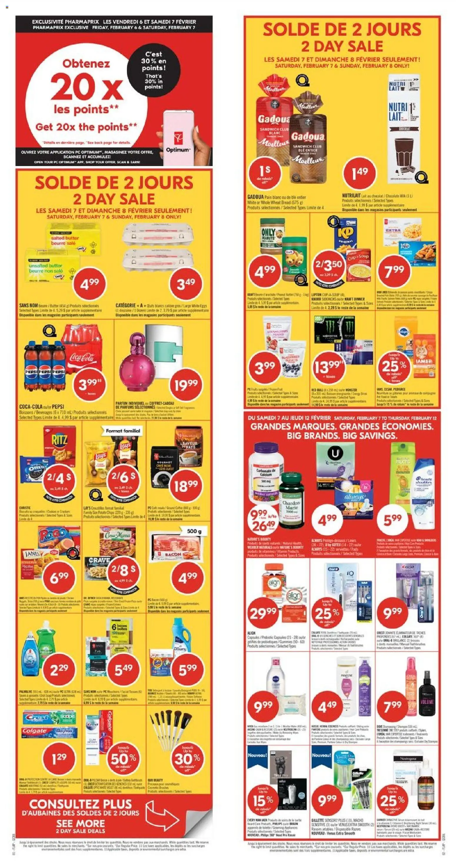 Preview of leaflet Weekly flyer / circulaire from shop Pharmaprix is valid from Feb 06, 2026
