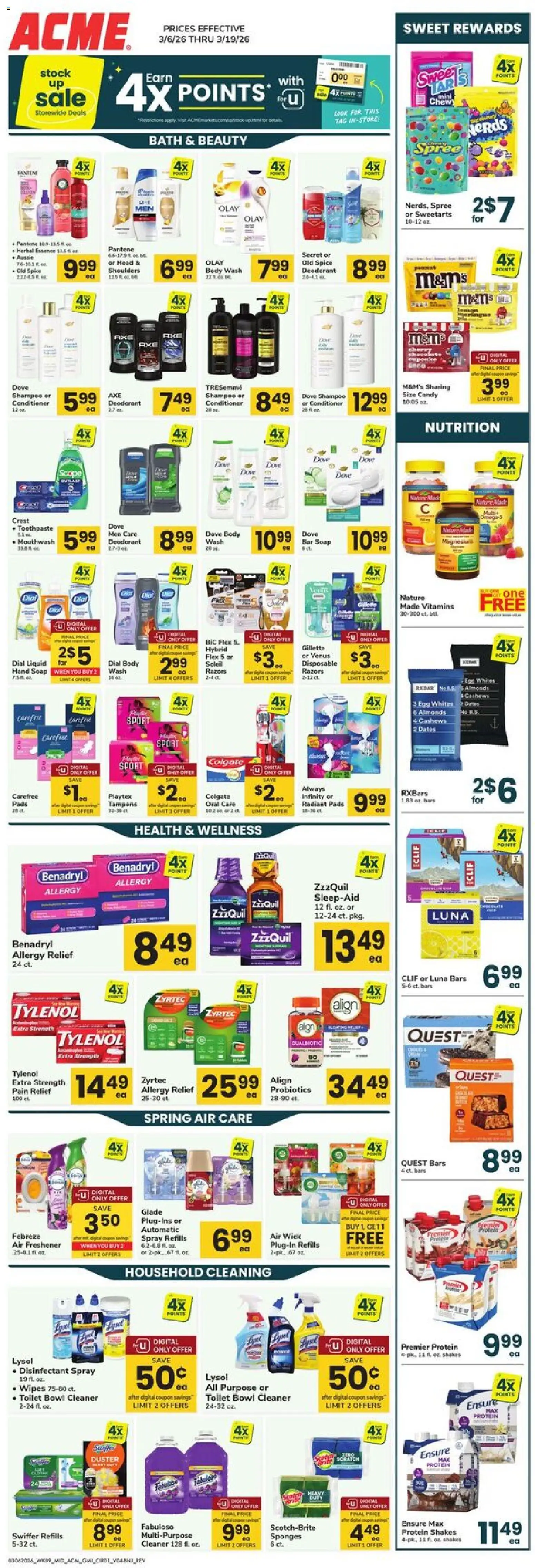 Ad Preview of Acme Acme Markets from 03/06/2026