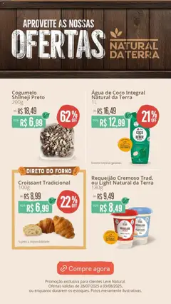 Pré-Visualização do folheto "Ofertas da semana" da loja Natural da Terra válido a partir de 28/07/2025