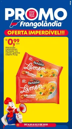 Pré-Visualização do folheto "Ofertas Imperdível" da loja Frangolândia válido a partir de 16/10/2025