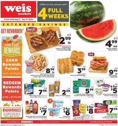 Ad Preview of Weis Monthly Ad from 08/21/2025