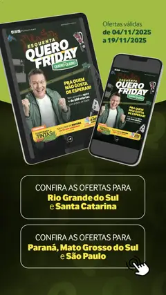 Pré-Visualização do folheto "Ofertas atuais" da loja Lojas Quero-Quero válido a partir de 04/11/2025