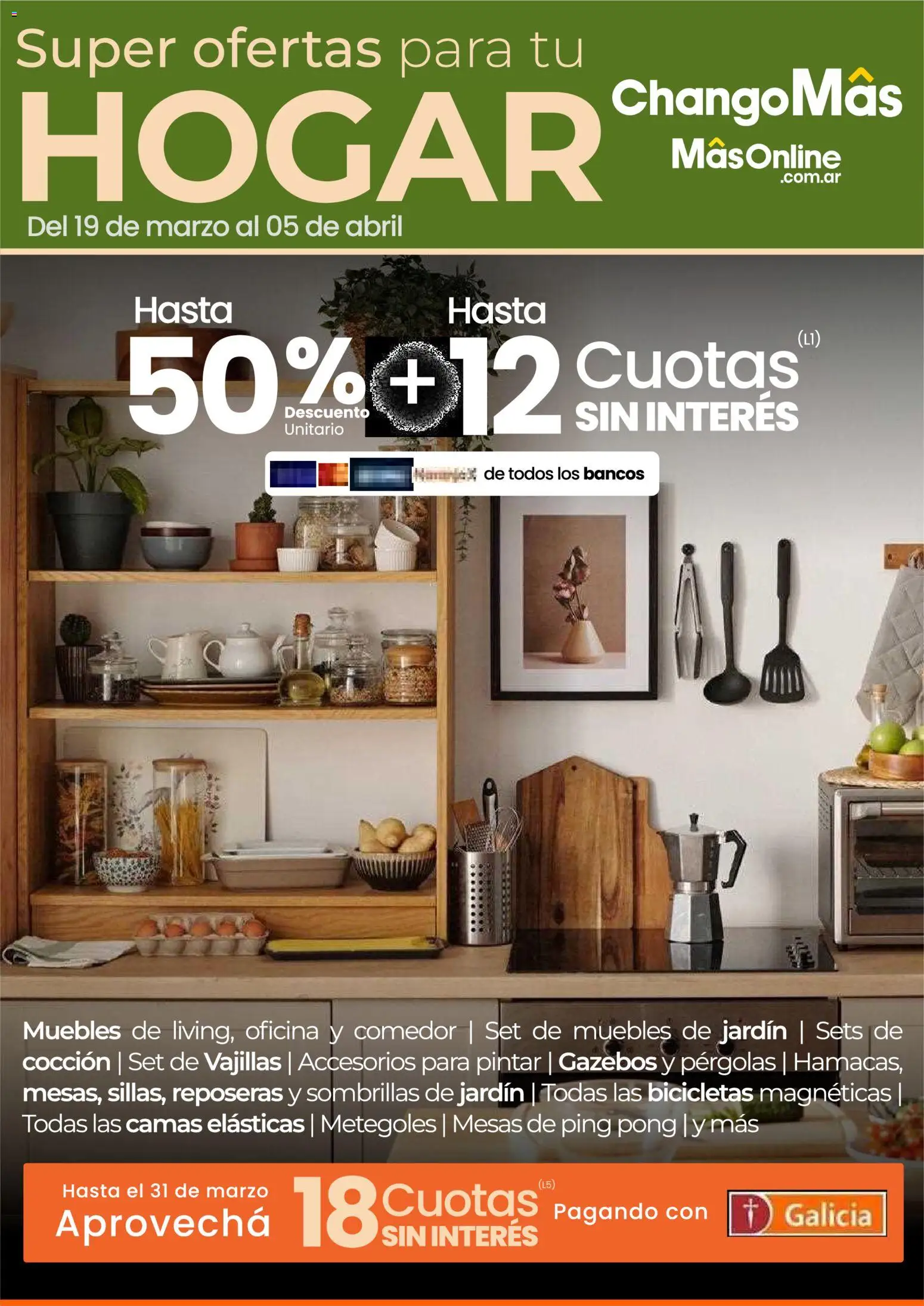 Vista previa del folleto de la tienda Changomas válido desde el 25/03/2026 