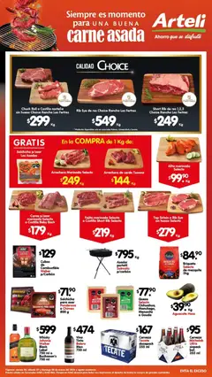 Vista previa las ofertas de la tienda Arteli - Arteli folleto Carne desde el 06/03/2026 