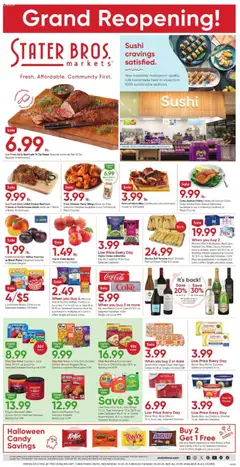 Ad Preview of Stater Bros Weekly Ad from 10/01/2025