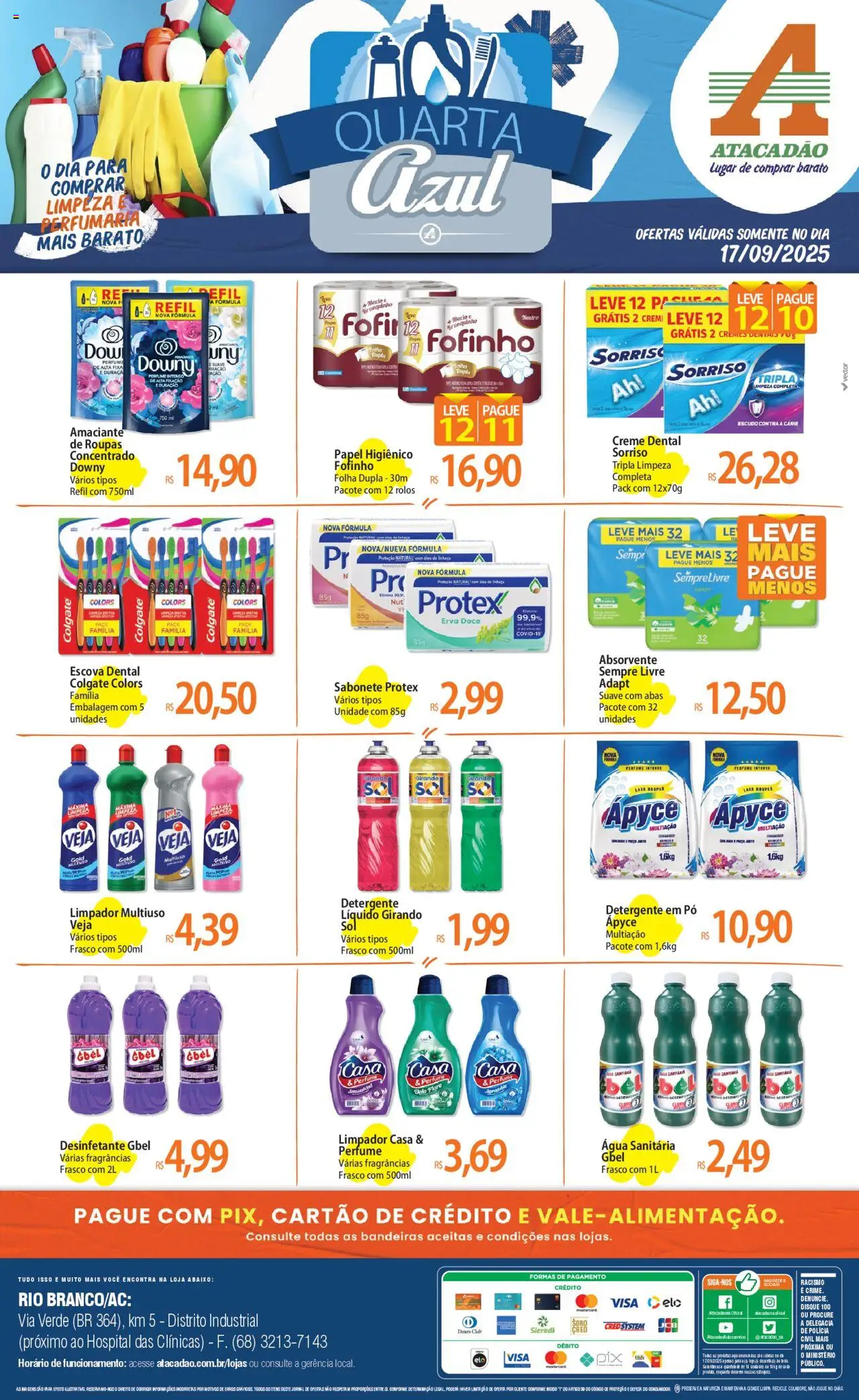 Atacadão folheto "Ofertas - AC" válido a partir de 17/09/2025 - número de página 1