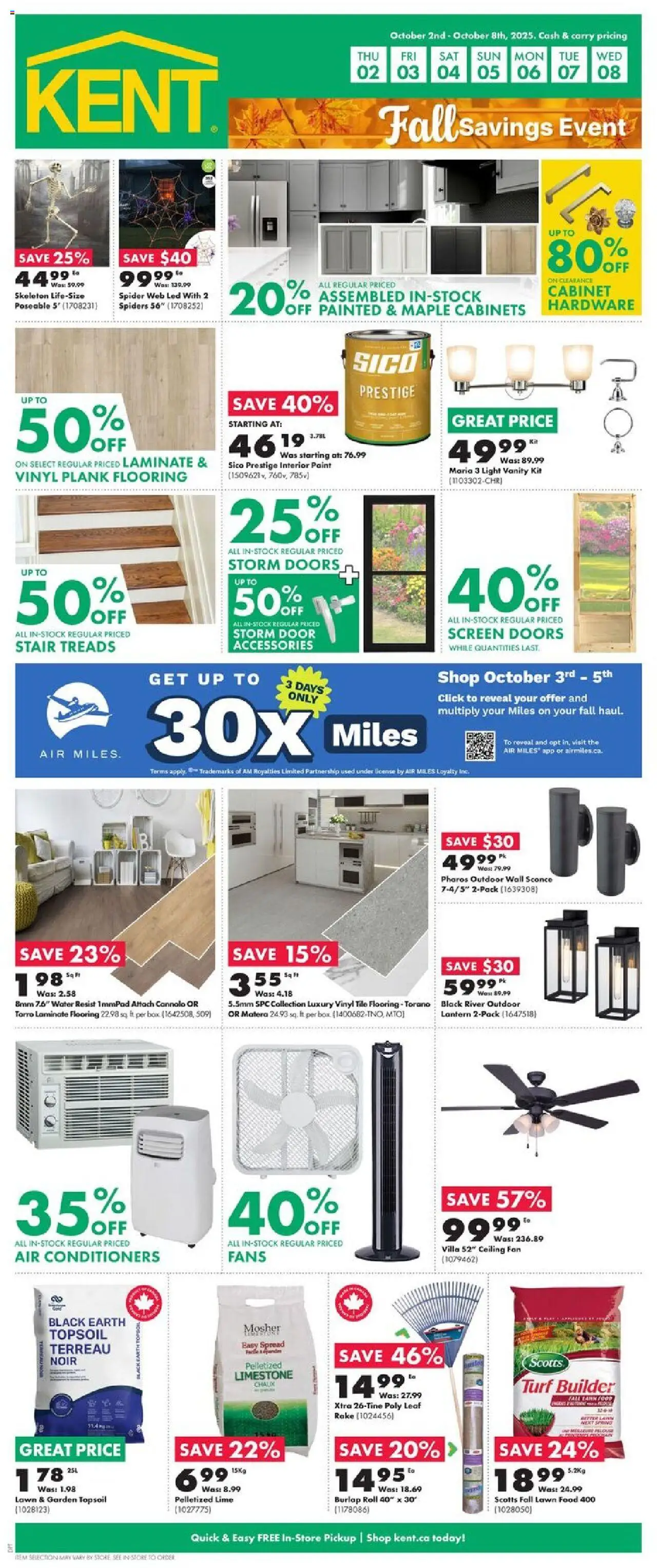 Kent flyer valid from Oct 02, 2025 - page number 1