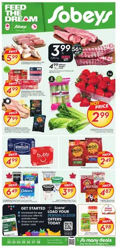 Preview of leaflet Weekly flyer / circulaire from shop Sobeys is valid from Jan 22, 2026