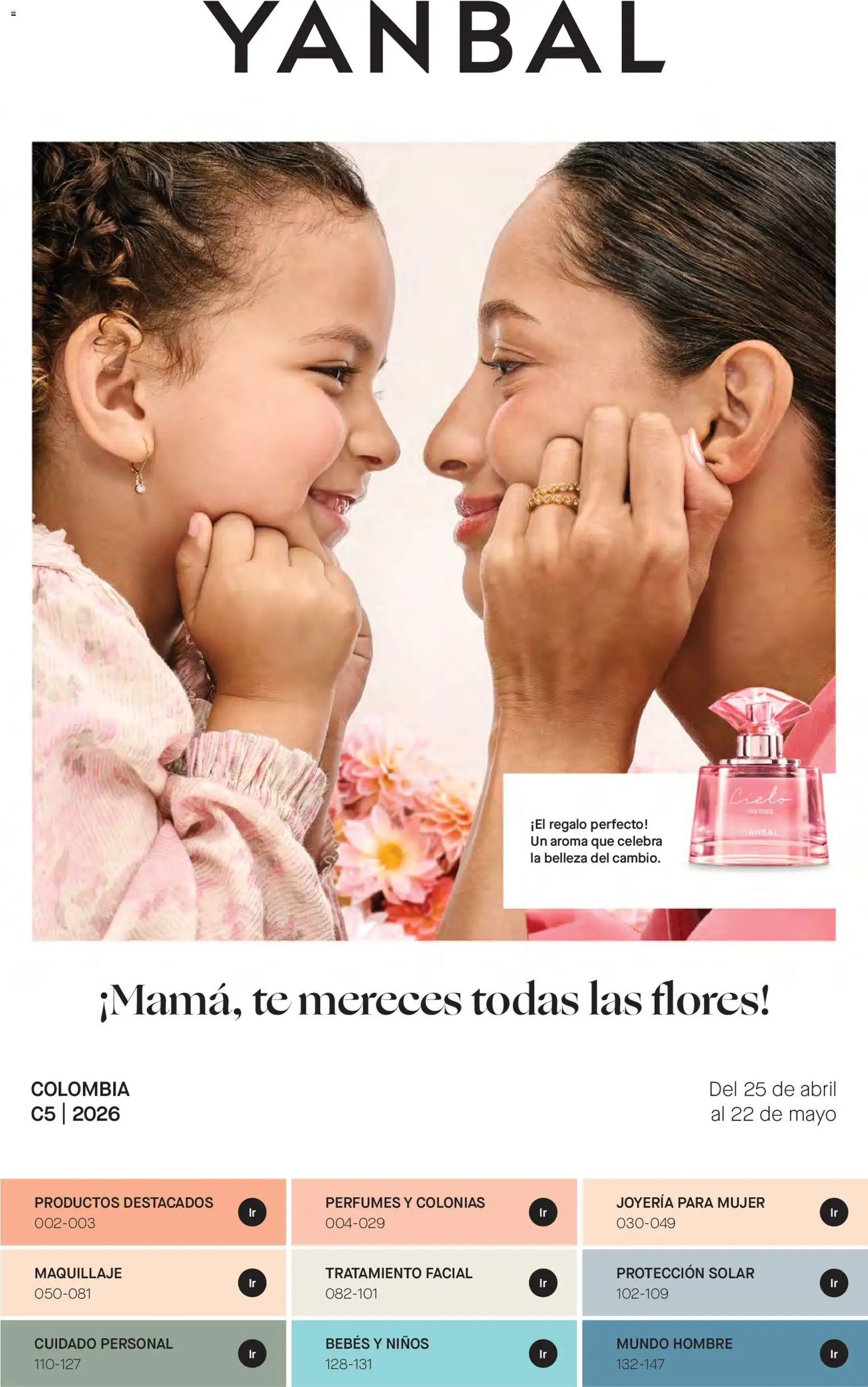  Vista previa del prospecto Yanbal catálogo del almacen Yanbal válida del 25/04/2026 al 22/05/2026