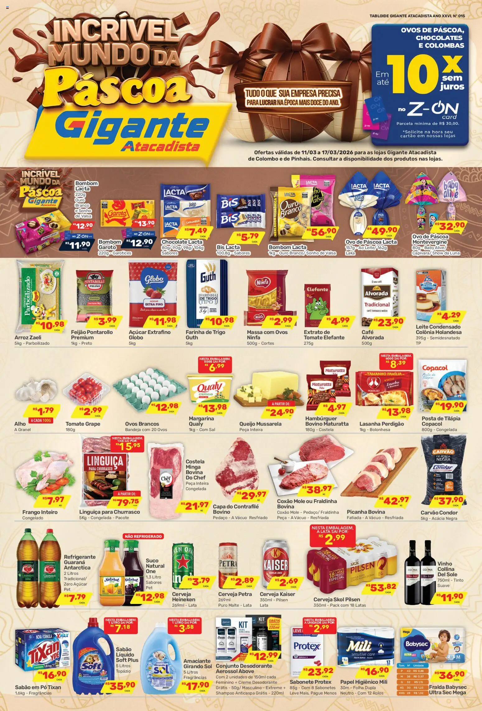 Pré-Visualização do folheto "Gigante Atacadista - Ofertas da semana" da loja Gigante Atacadista válido a partir de 11/03/2026