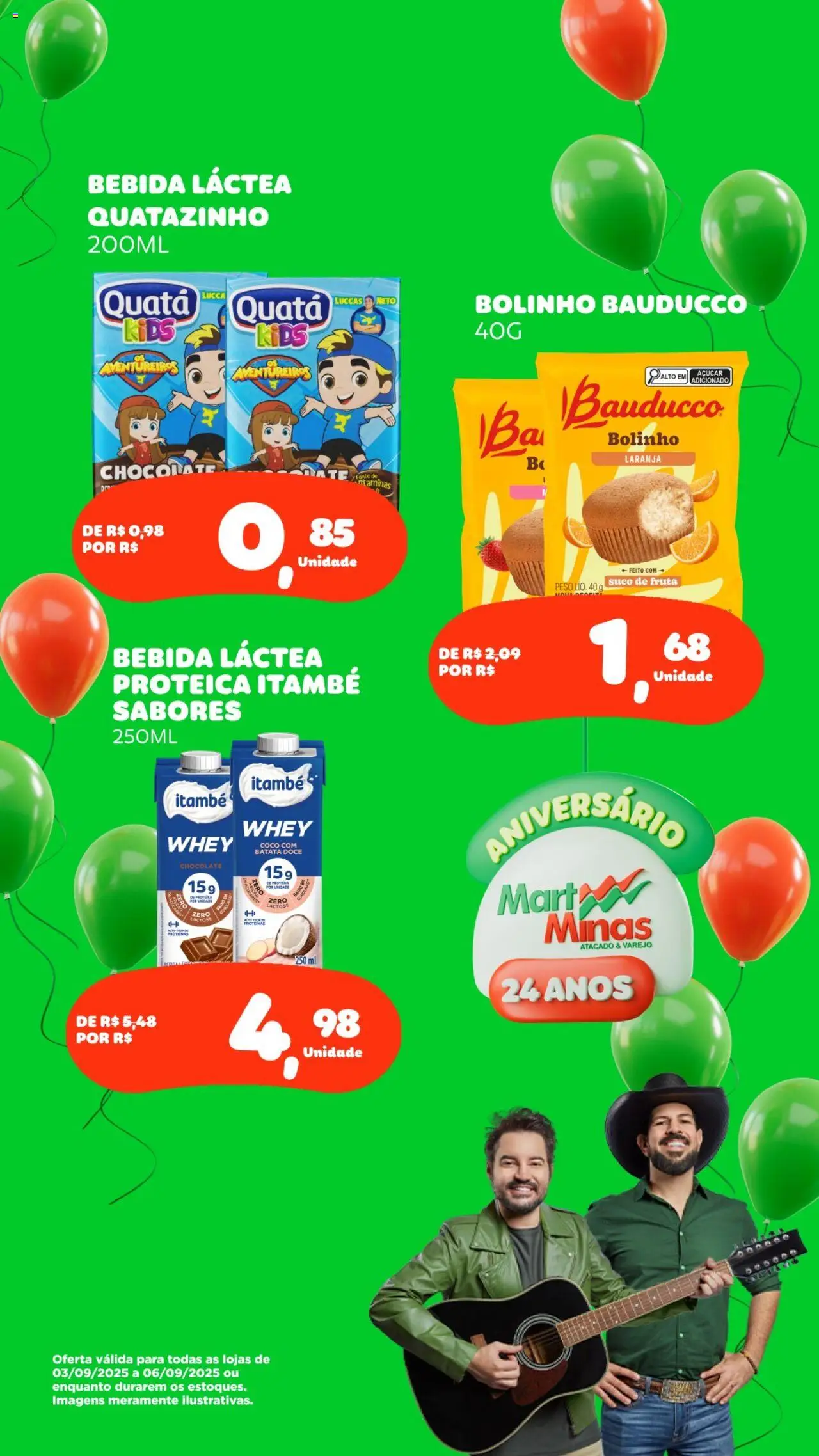 Mart Minas folheto "Ofertas da semana" válido a partir de 03/09/2025 - número de página 1