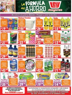 Vista previa las ofertas de la tienda Casa Ley - Folleto Mayoreo desde el 01/09/2025 