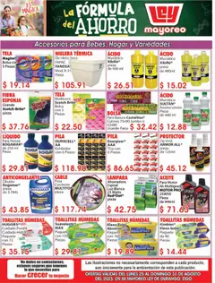 Vista previa las ofertas de la tienda Casa Ley - Folleto Mayoreo desde el 25/08/2025 