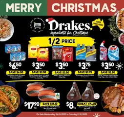 Preview of catalogue Catalogue QLD from shop Drakes valid 26/11/2025