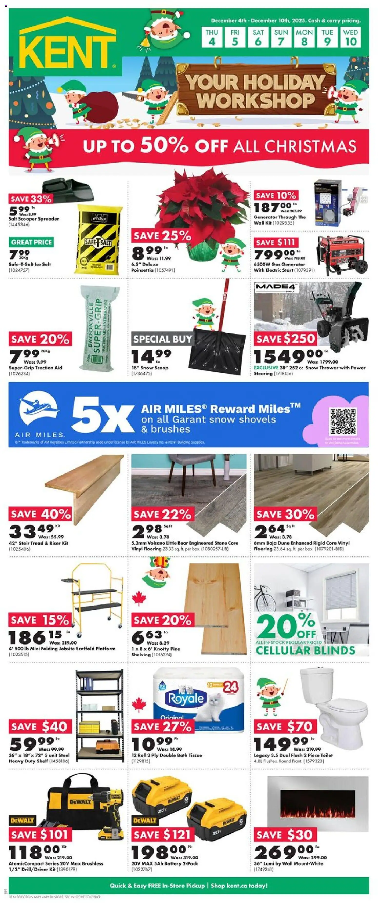 Preview of leaflet Weekly Flyer - NB from shop Kent is valid from Dec 04, 2025