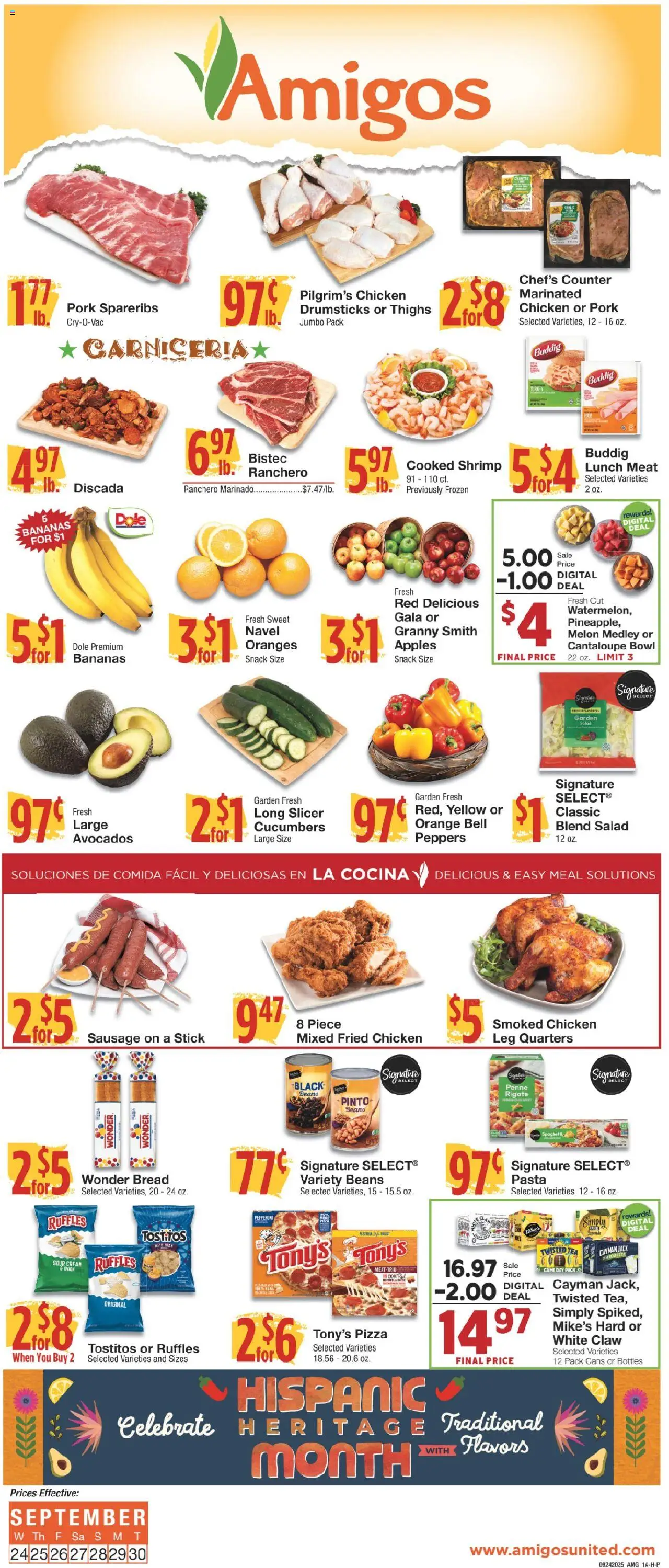 United Supermarkets Ad from 09/23/2025 - Flyer - Page number 1