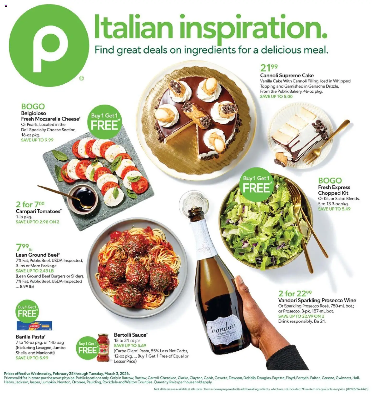 Ad Preview of Publix Weekly Ad from 02/25/2026