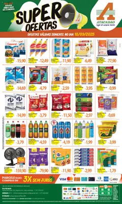 Pré-Visualização do folheto "Ofertas - ES" da loja Atacadão válido a partir de 18/09/2025