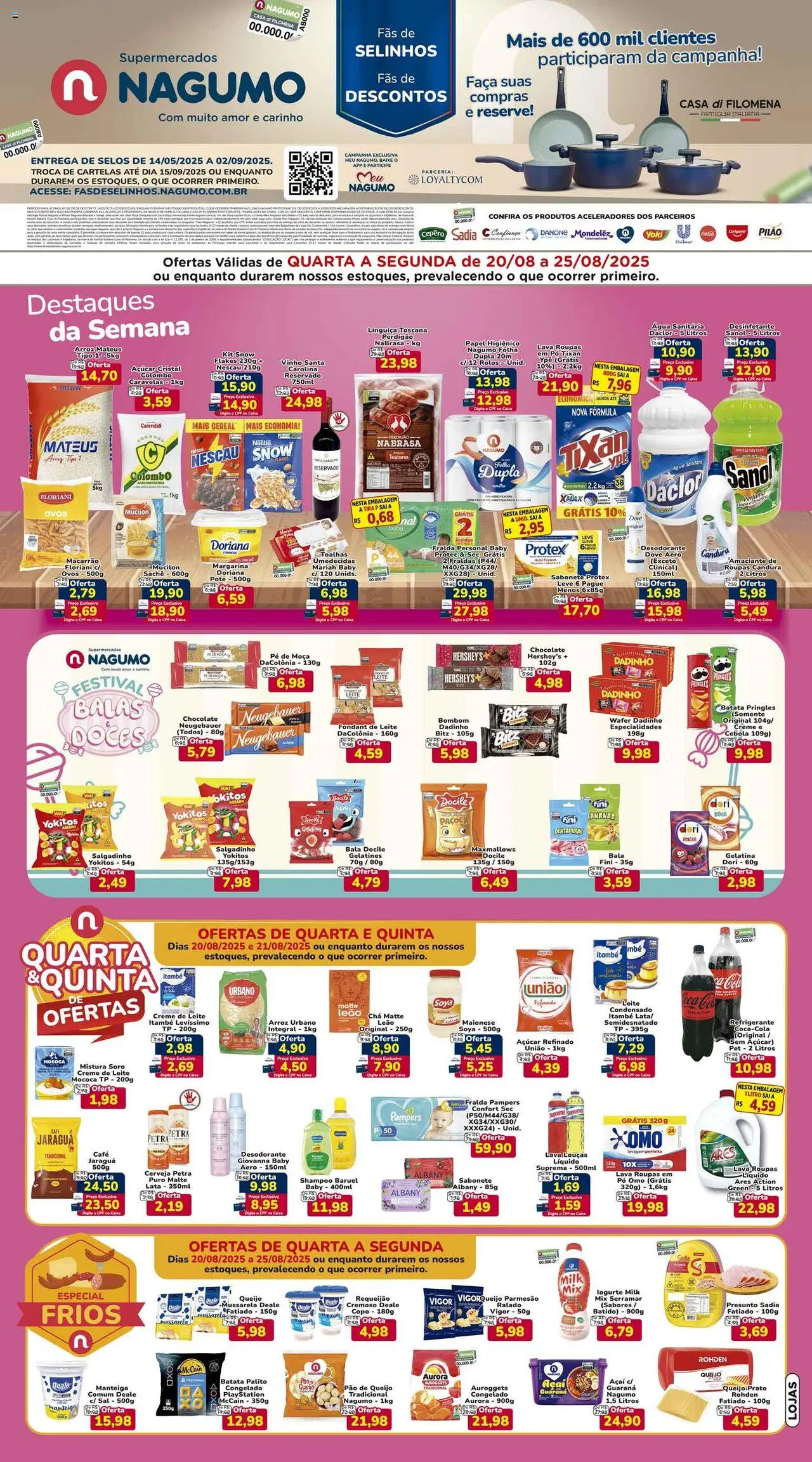 Nagumo folheto "Ofertas da semana" válido a partir de 20/08/2025 - número de página 1
