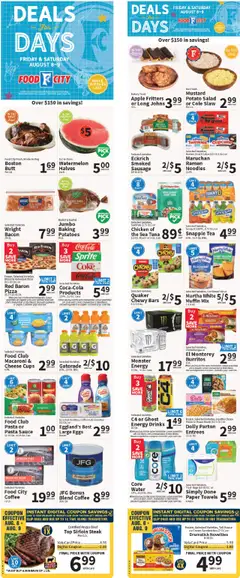 Ad Preview of Food City Weekly Ad from 08/06/2025
