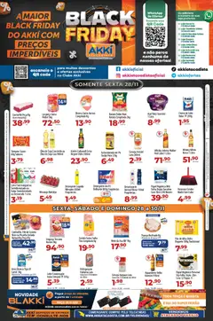 Pré-Visualização do folheto "Black Friday" da loja Akki Atacadista válido a partir de 28/11/2025 | Página: 1