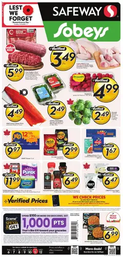 Preview of leaflet Weekly Flyer - AB from shop Safeway is valid from Nov 06, 2025