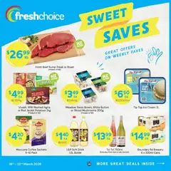 Preview of catalogue FreshChoice catalogue from shop FreshChoice valid 16 Mar 2026