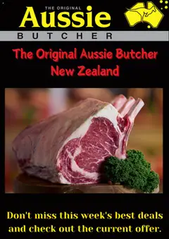 Preview of catalogue Catalogue from shop Aussie Butcher valid 21 Jul 2025
