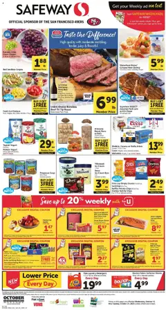 Ad Preview of Safeway Weekly Ad from 10/15/2025