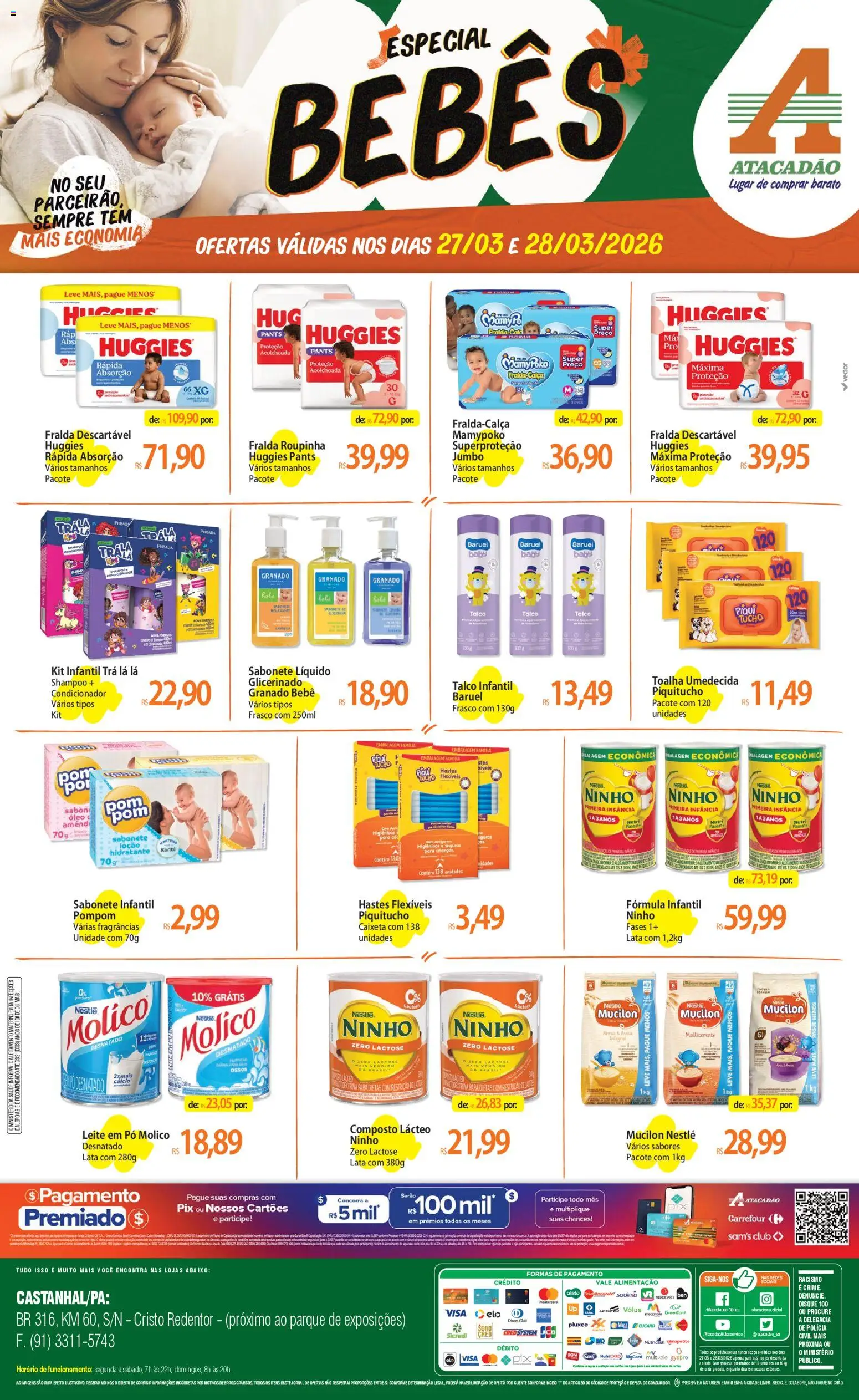 Pré-Visualização do folheto "Atacadão ofertas - PA" da loja Atacadão válido a partir de 27/03/2026