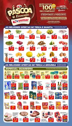Pré-Visualização do folheto "Semar Supermercado - Ofertas da semana" da loja Semar Supermercado válido a partir de 24/03/2026