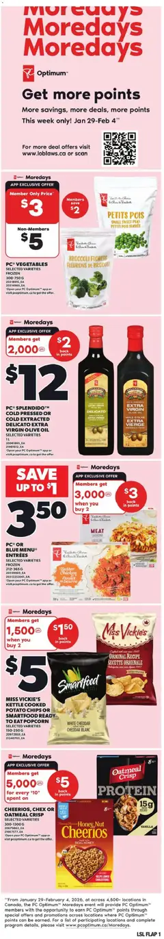 Preview of leaflet Weekly flyer / circulaire from shop Loblaws is valid from Jan 29, 2026