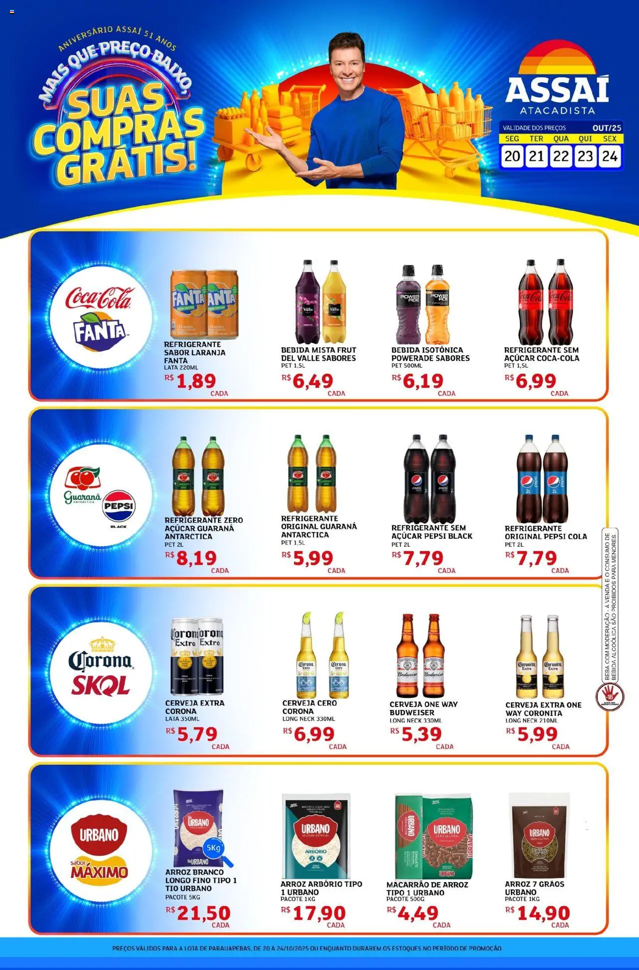 Assaí Atacadista folheto "Encarte - PA" válido a partir de 20/10/2025 - número de página 1