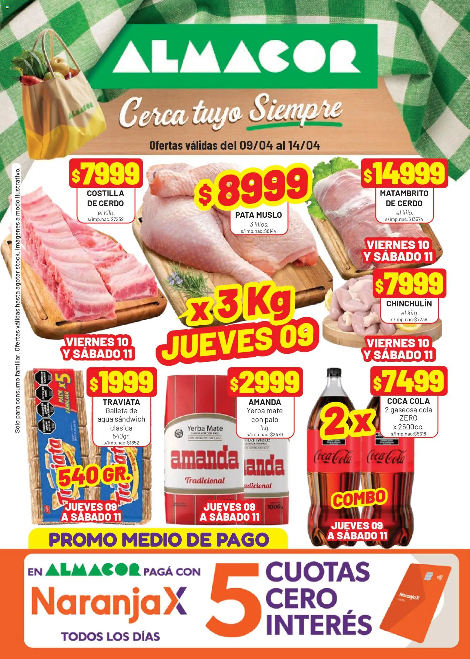 Vista previa del folleto de la tienda Almacor válido desde el 09/04/2026 