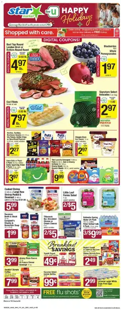 Ad Preview of Star Market Weekly Ad from 11/28/2025 | Page: 1