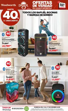 Vista previa las ofertas de la tienda Del Sol y Woolworth - Buen Fin desde el 13/11/2025 | Página: 19