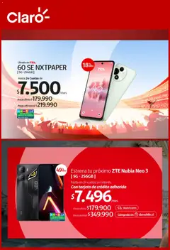 Folleto de la tienda Claro válido desde el 13.11.2025 