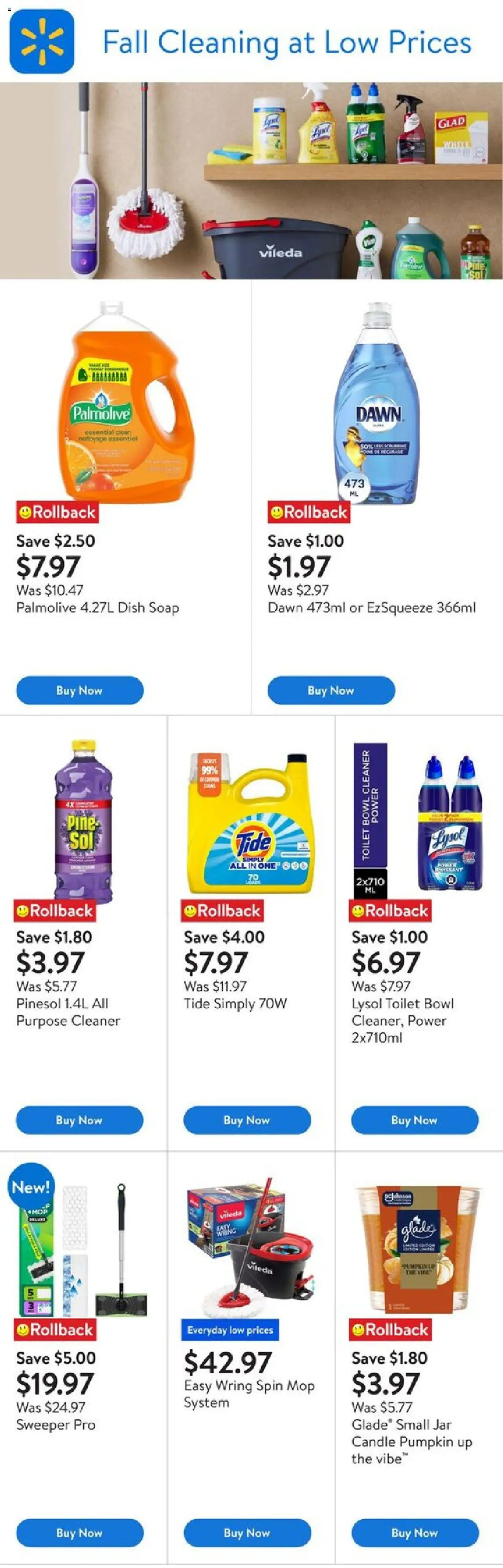 Walmart flyer valid from Sep 11, 2025 - page number 1