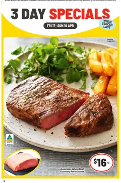 Preview of catalogue IGA 3 Day Specials QLD from shop IGA valid 17/04/2026